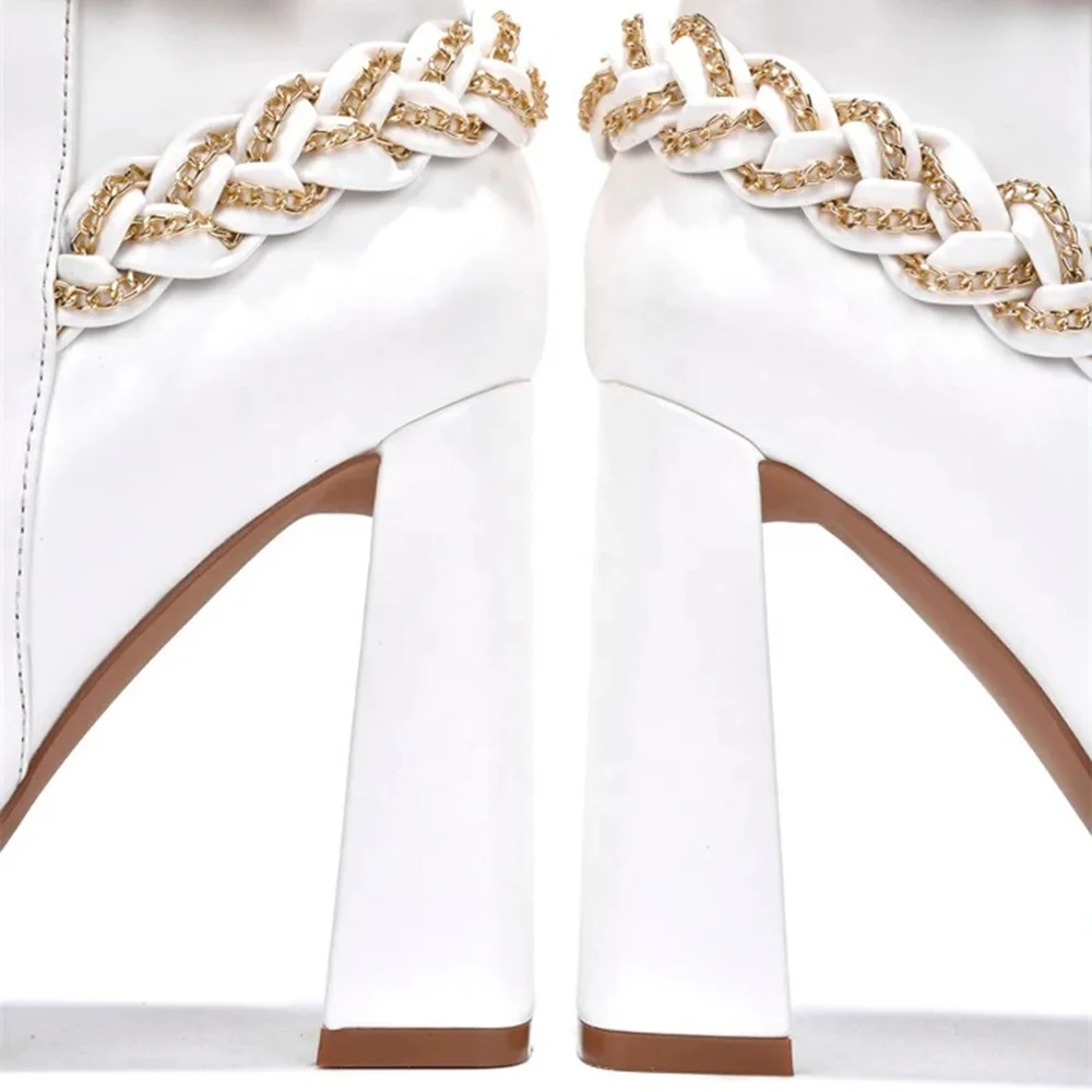 Yara - Braided Ankle Pointed Toe Boot